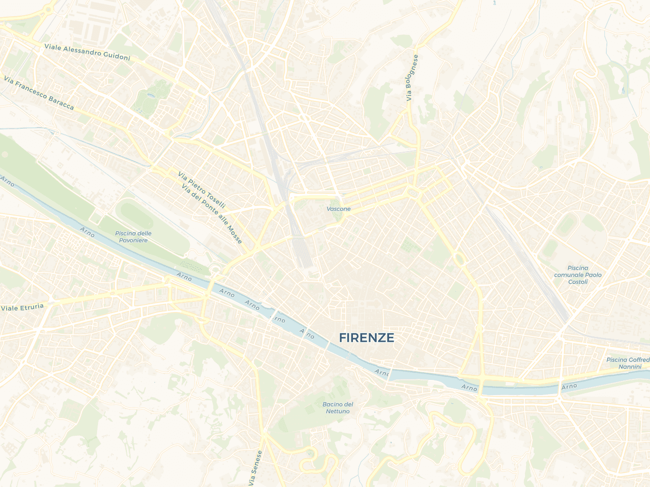 Florence map