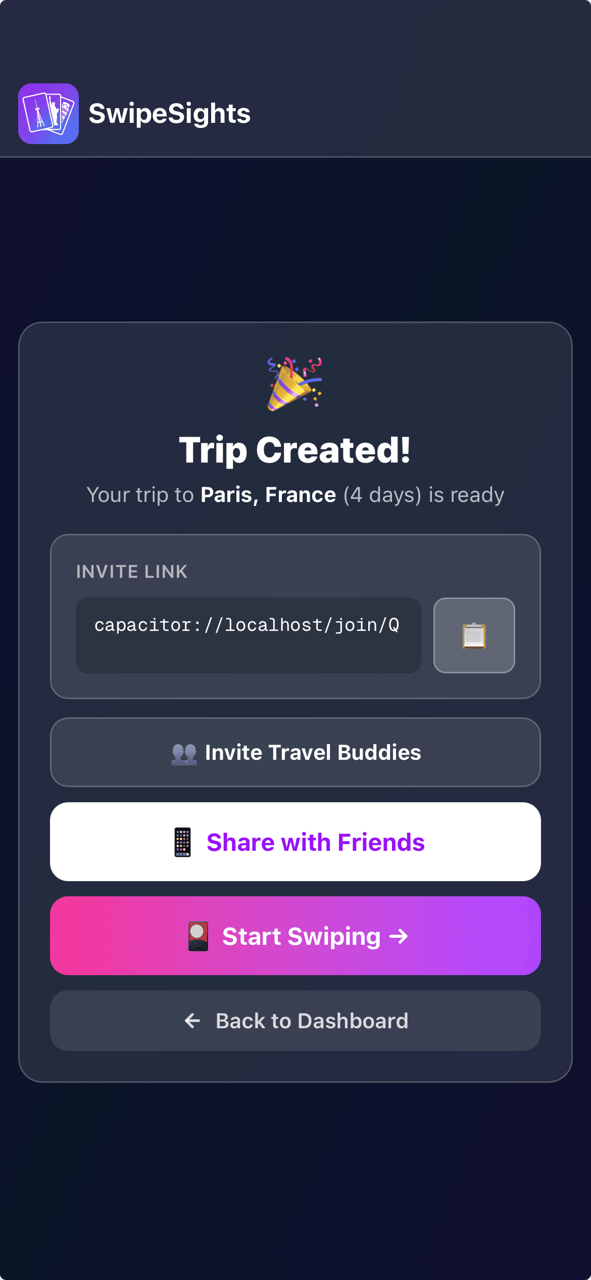 Invite Your Group